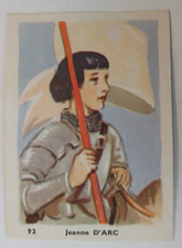 Biscottes PELLETIER / JEANNE D'ARC Héroine française France  image carte