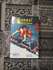 Livre méthode de japonais Banzai - Ellipses - N. Rouillé et I. Raimbault