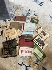 Lot Cartes postales en 6 carnets détachables