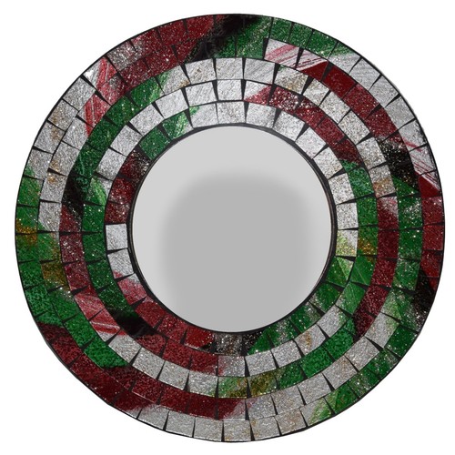 Miroir mosaïque rétro - mosaïque,