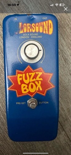 Colorsound fuzz blue - colorsound,