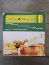 robot mixeur manuel ,  Swift chopper, neuf, jamais servie, 17*15cm, 450g
