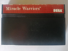 Miracle Warriors - SEGA Master system (cartouche seule)