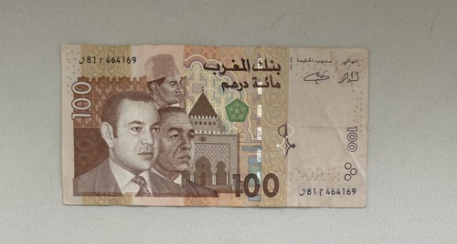 Billet 100 dirhams - 100,