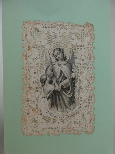 Image pieuse canivet - , dentelle