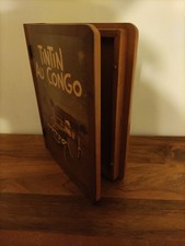 TINTIN Au Congo Grand Coffret  marqueterie bois  