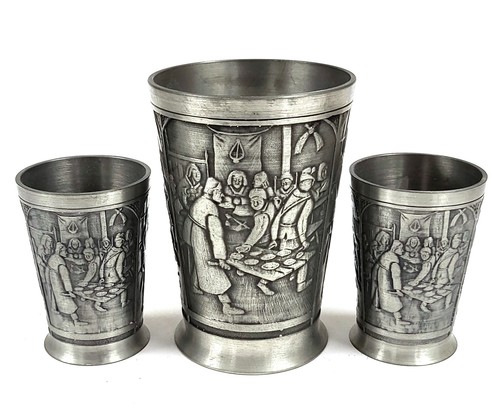 Ensemble tasses étain - en,