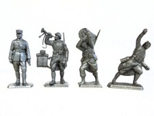 Figurines MOKAREX  Guerre de 14-18: 4 SOLDATS #472