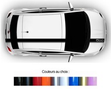 BANDES RACING POUR FIAT 500 DECO MODE AUTOCOLLANT STICKER AUTO BD420