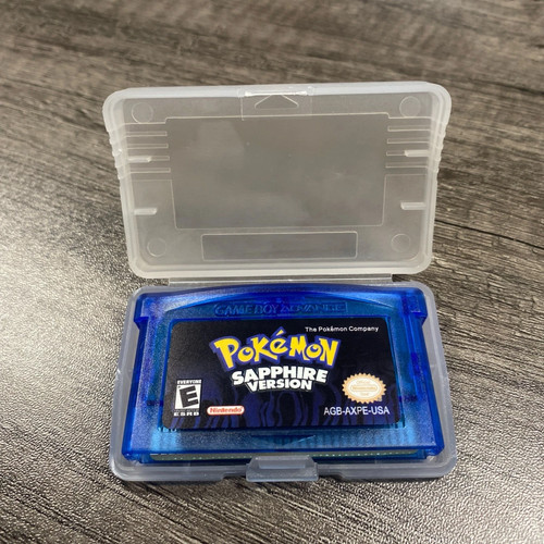 Pokemon sapphire gba version - pokemon,