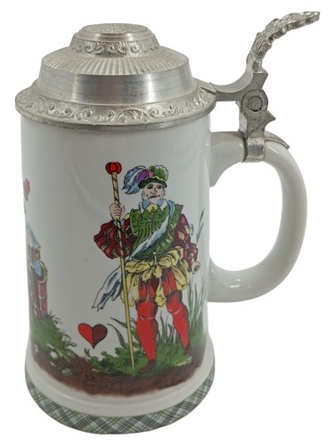 Chope bière porcelaine - à,