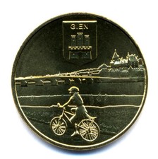 45 GIEN La Loire à vélo, 2023, Monnaie de Paris