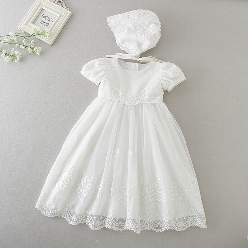Robe baptême broderie - de,