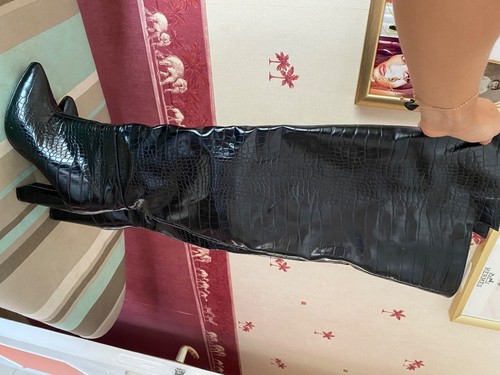 Cuissardes noires montantes - cuissardes,