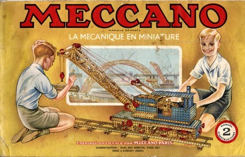 Meccano manuel ancien - meccano.,