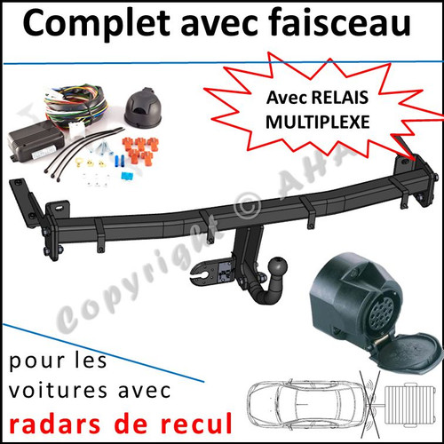 Attelage pour caddy - vw,