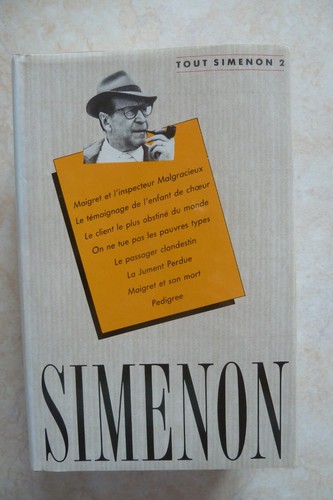 Tout simenon volume - simenon,