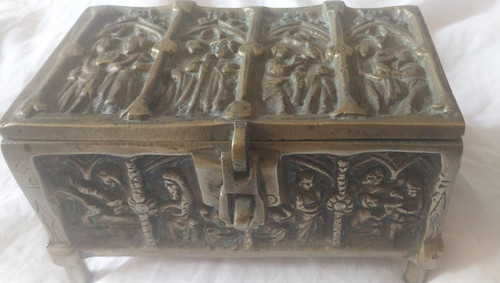Coffret reliquaire - coffret,