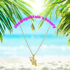 Collier Plaqué Or De L’île