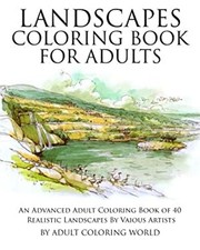 Livre De Coloriage De Paysages