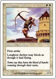Magic mtg longbow archer - magic,