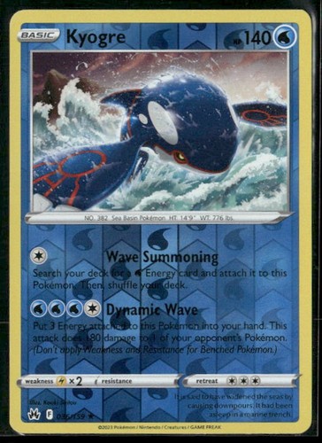 Kyogre crz 036 - -, 036/159]