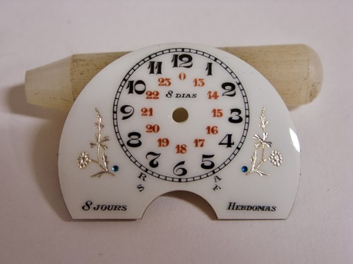 Cadran émail montre 8 - cadran, de