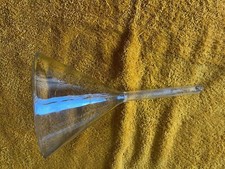 grand entonnoir verre soufflé vintage matériel laboratoire