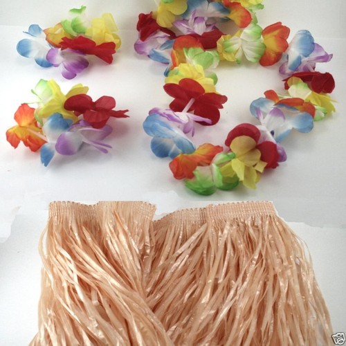 Hula kit with skirt lei - lei, and