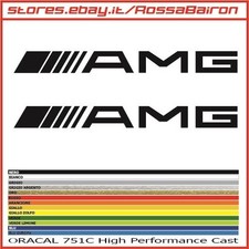 KIT 2 AUTOCOLLANTS AMG 2
