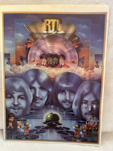 Rare autocollant beatles rtl - rare,