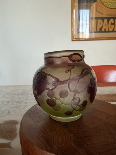 Emile gallé vase pâte - emile,