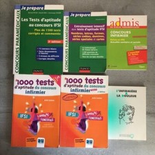 Lot de 6 livres : tests
