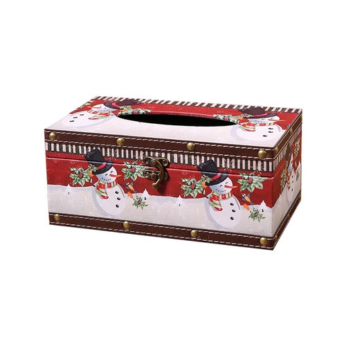 Boîte tissu noël - de,
