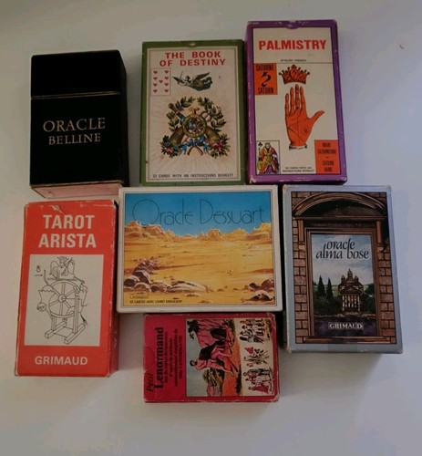 Ancien lot tarot - ancien, divinatoires