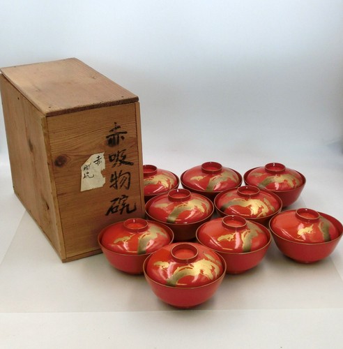 Ancien japonais bois soupe - japonais,