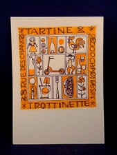 Dessin au feutre Tartine et