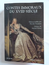 Contes immoraux du XVIIIème siècle. Collection Bouquins