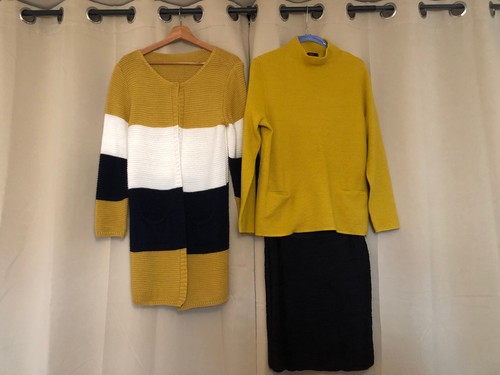 Ensemble pull jupe bon - pull , jupe,