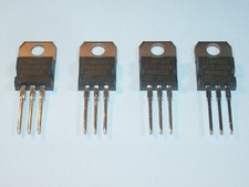 Lot de 4 régulateur L78M12CV fabriqués par ST : 4 x +12V 500mA  en TO-220