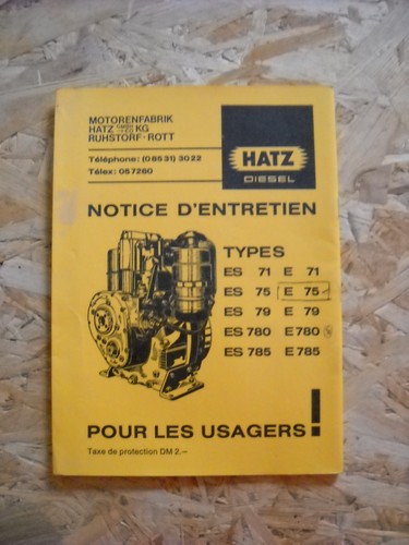 Notice entretien pour les - notice,