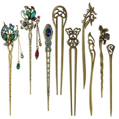 Pcs baguette cheveux vintage - baguette,