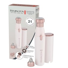 Remington Epilateur pour visage femme 2en1:rasoir électrique et tondeuse à so...