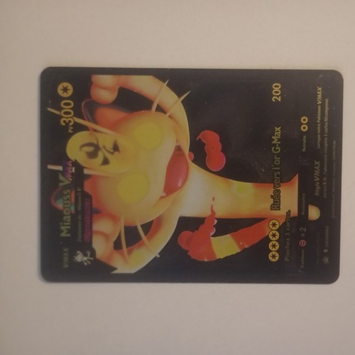 Carte pokémon miaouss vmax - pokémon,