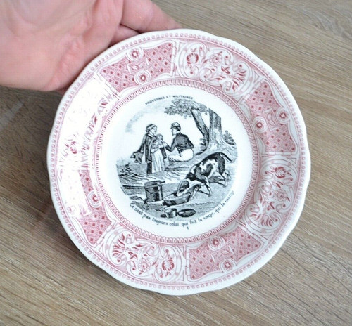 Belle assiette parlante gien - belle,