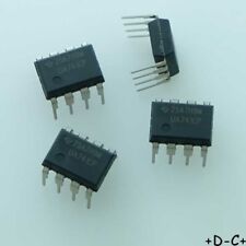 UA741CP Amplificateur operationnel simple 1Mhz DIP-8 Texas RoHS (lot de 4)