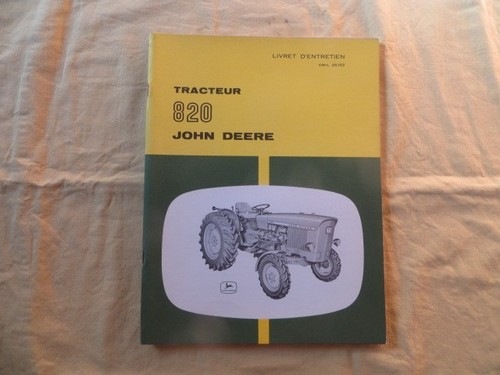 Tracteur john deere 820 - tracteur,