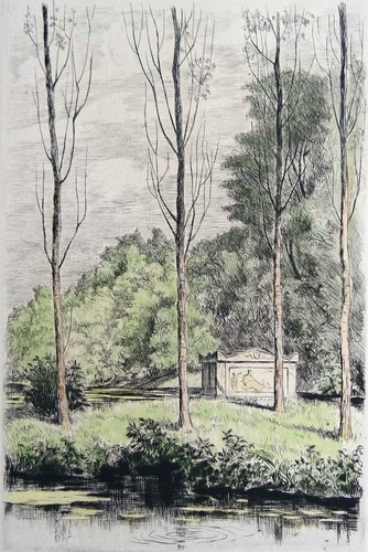 Parc ermenonville tombe - d'ermenonville,