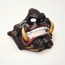 Masque oni de clan samouraï