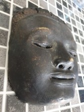 Masque de Bouddha en Bronze -